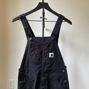 Carhartt WIP Black Bib Overalls